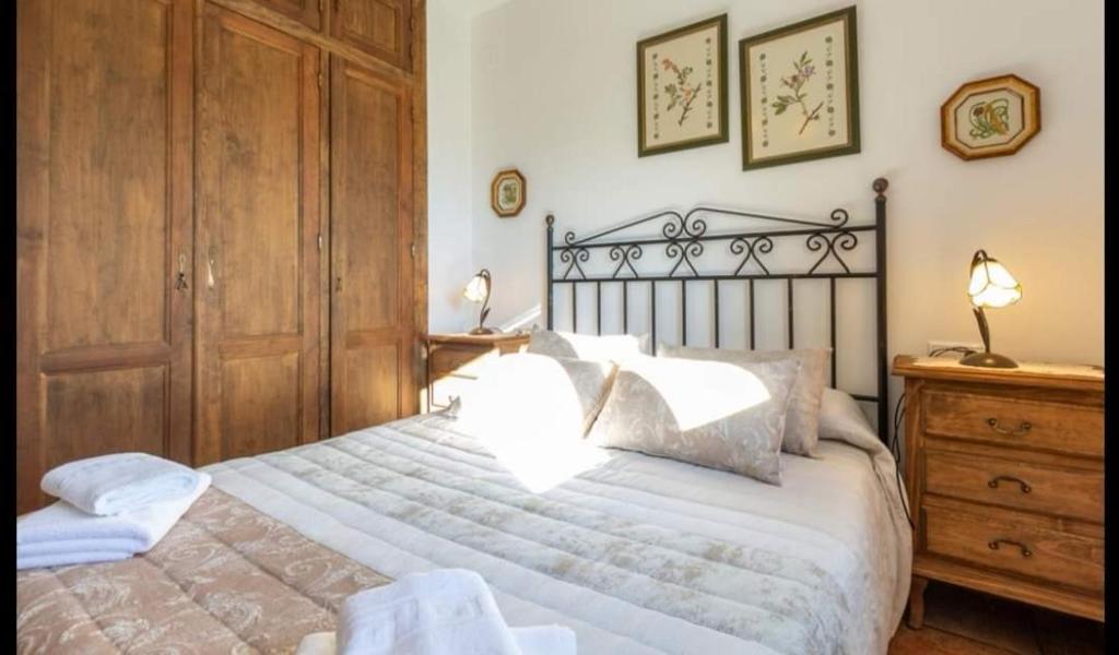 Postel nebo postele na pokoji v ubytování Casa La Serena