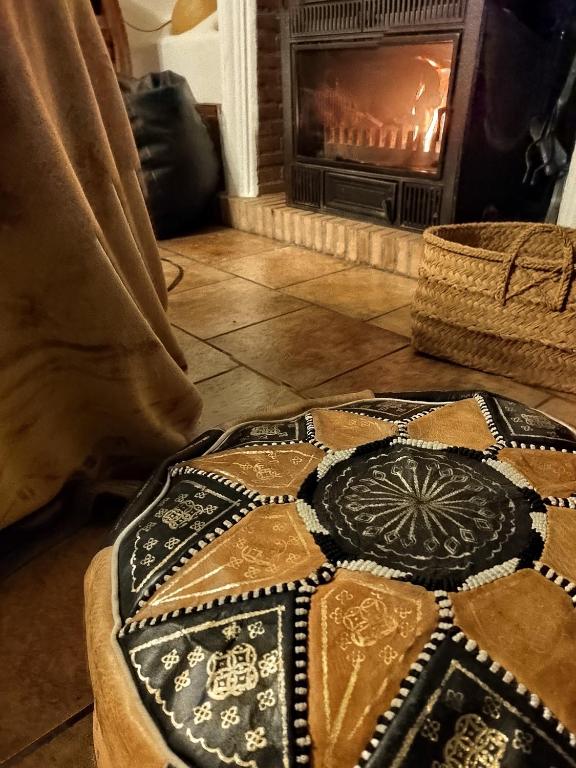 Posezení v ubytování Casa La Serena