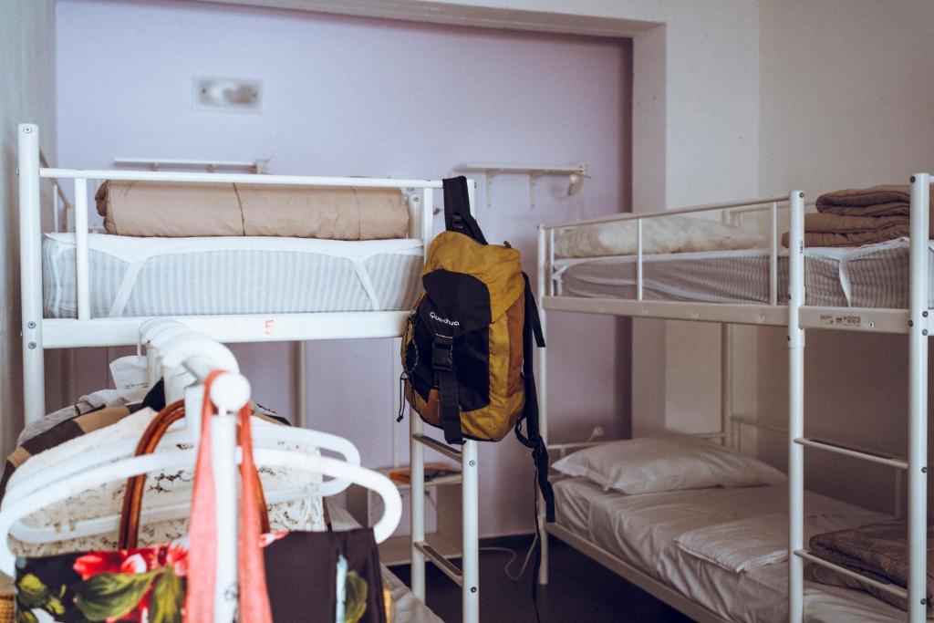 Postel nebo postele na pokoji v ubytování LoL Hostel Siracusa
