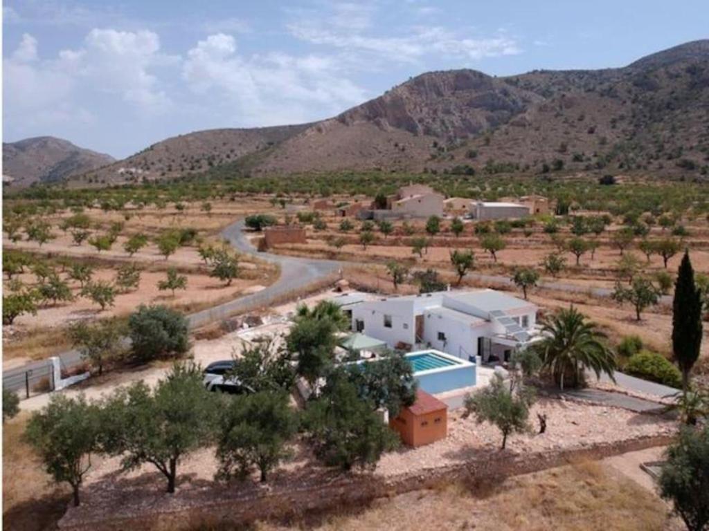Traditional Spanish cave house in Alguena