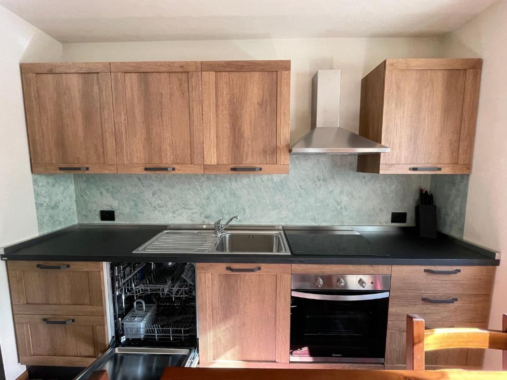 Kuchyň nebo kuchyňský kout v ubytování Casa Carral