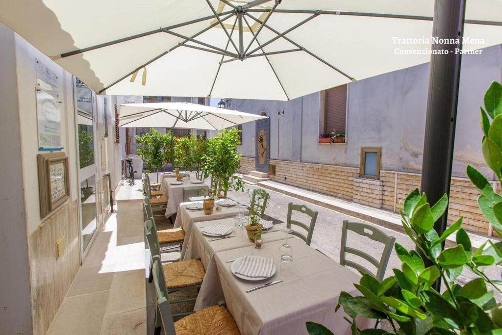 Restaurace v ubytování Appartamento Pineta Mare