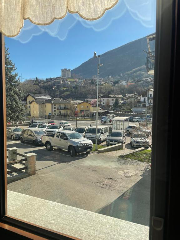 Nespecifikovaný výhled na hory nebo výhled na hory při pohledu z apartmánu
