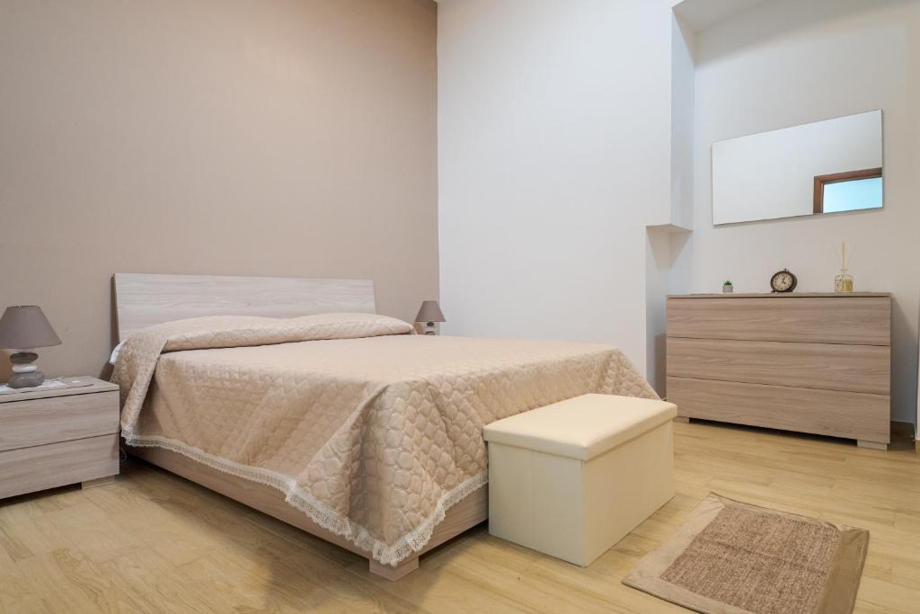 Posteľ alebo postele v izbe v ubytovaní Barraco's House