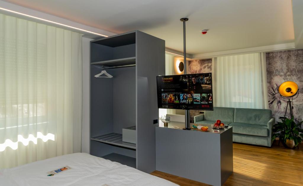 Kuchyňa alebo kuchynka v ubytovaní Hotel Shangri-La