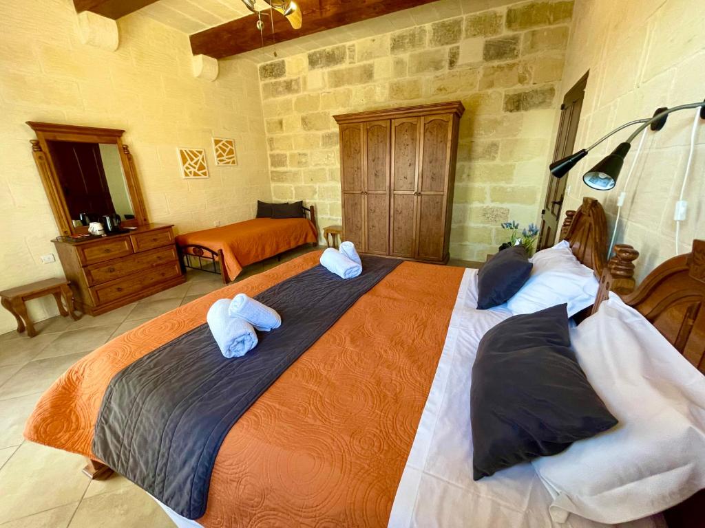 Voodi või voodid majutusasutuse Ferrieha B&B toas