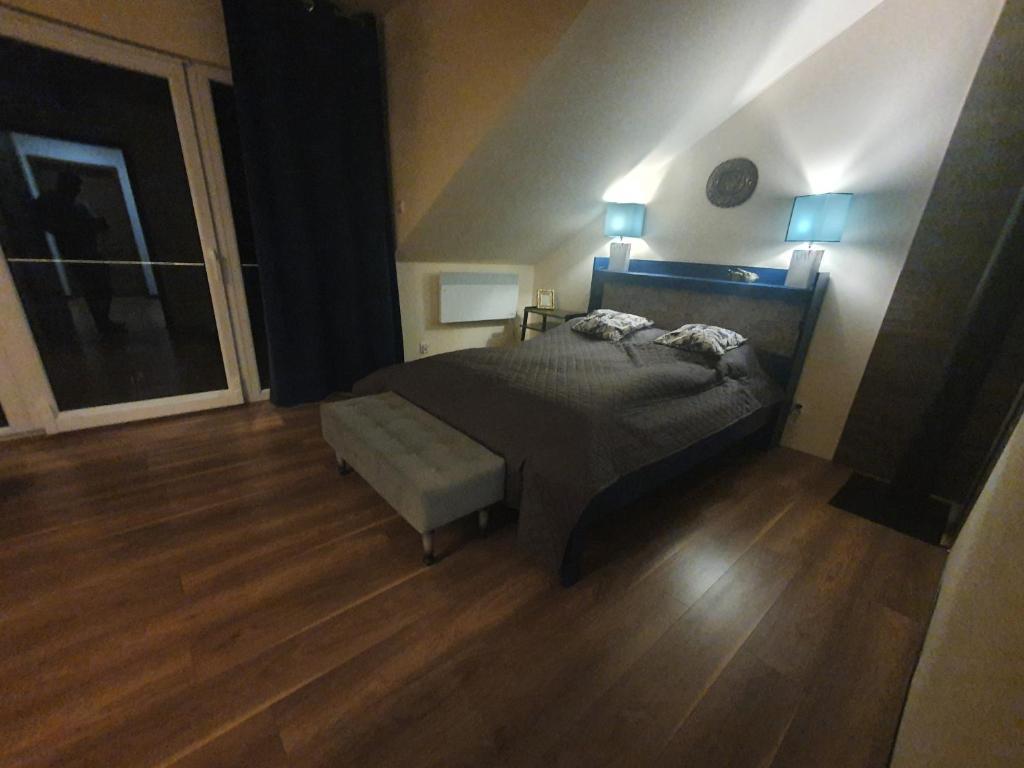 Postel nebo postele na pokoji v ubytování Villa Helena