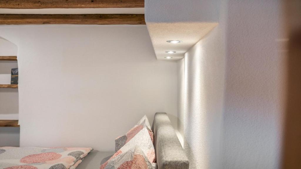 Postel nebo postele na pokoji v ubytování StuWip alps Appartement Sonnenstein