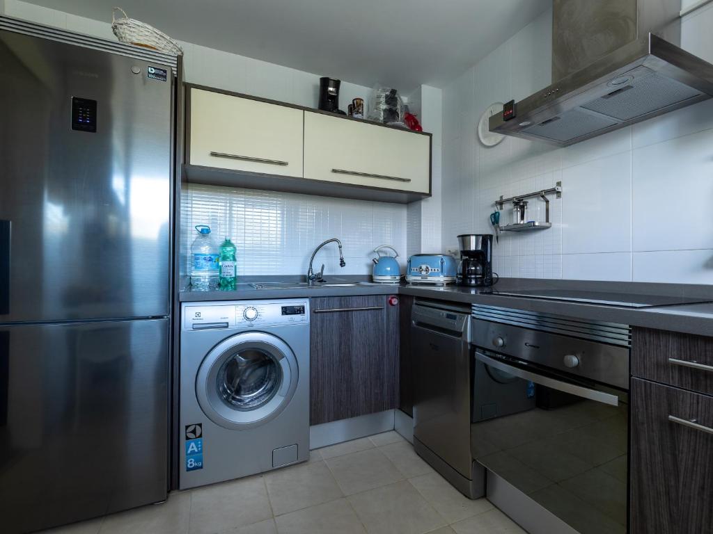 Kuchyňa alebo kuchynka v ubytovaní Casa del mar