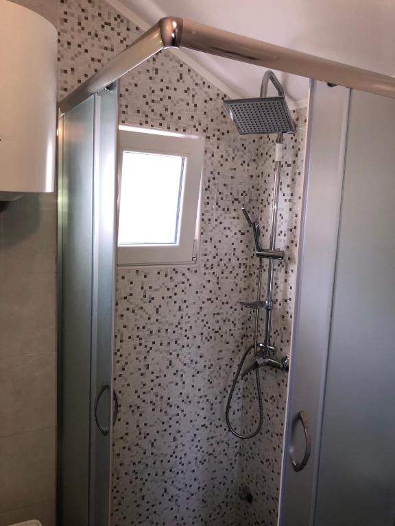 Koupelna v ubytování Apartmani Vanja