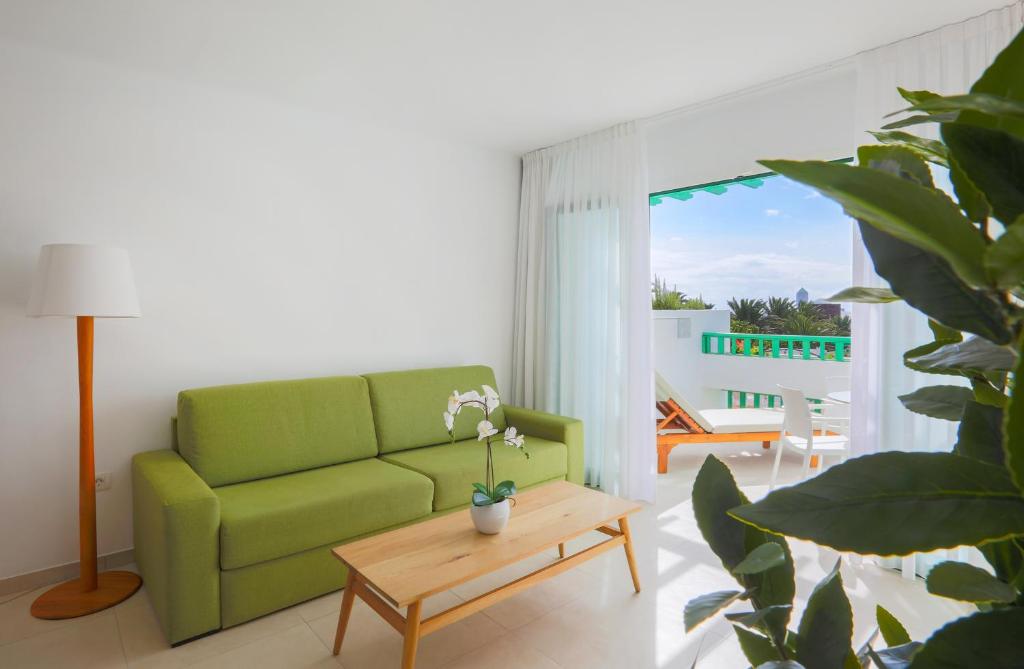 Posezení v ubytování Nazaret Apartments