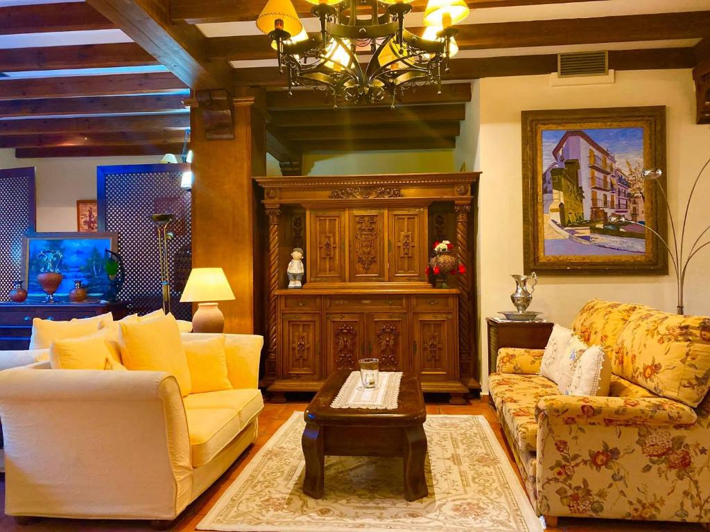 Posezení v ubytování Hotel El Curro