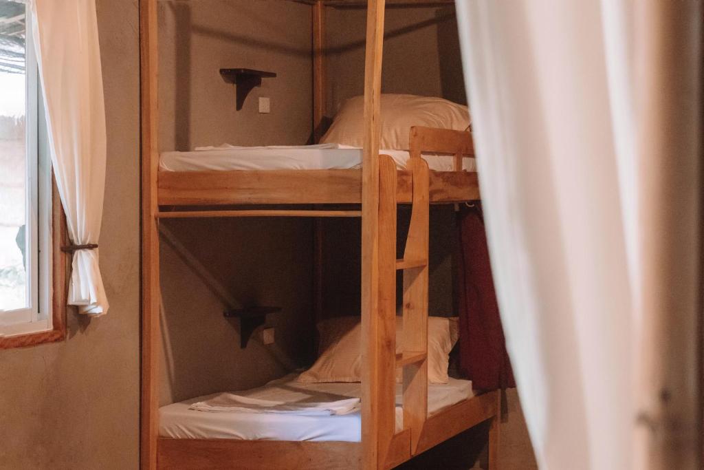 Postel nebo postele na pokoji v ubytování Fable Hostel