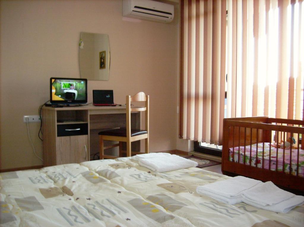 Postel nebo postele na pokoji v ubytování DDenko Apartment