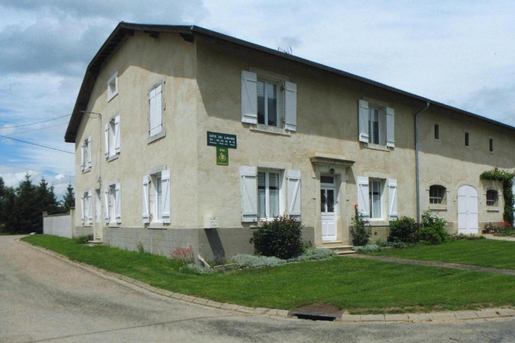 a building on the side of a street at Lorraine country house near Lake Madine, Lahayville in Lahayville