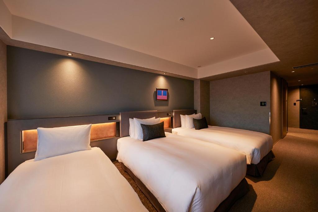NOHGA HOTEL KIYOMIZU KYOTO - Quarto Twin Deluxe (com Cama Extra Para 3 Adultos)