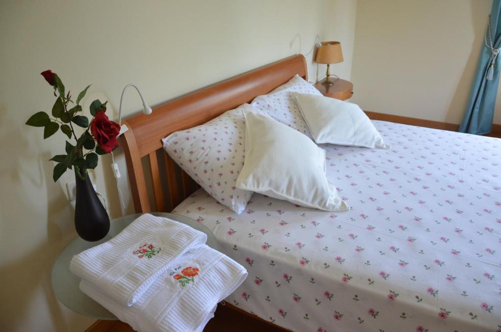 Postel nebo postele na pokoji v ubytování Bed & Bistrò Che Piasì