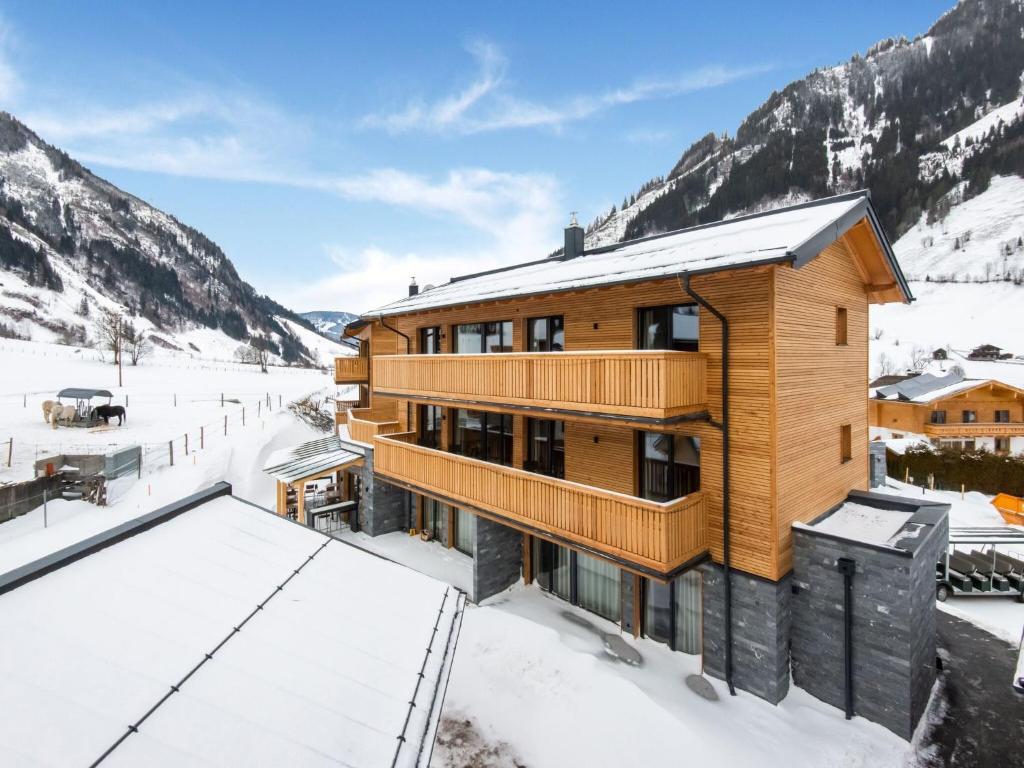 Luxury apartment directly on the slopes v zimě