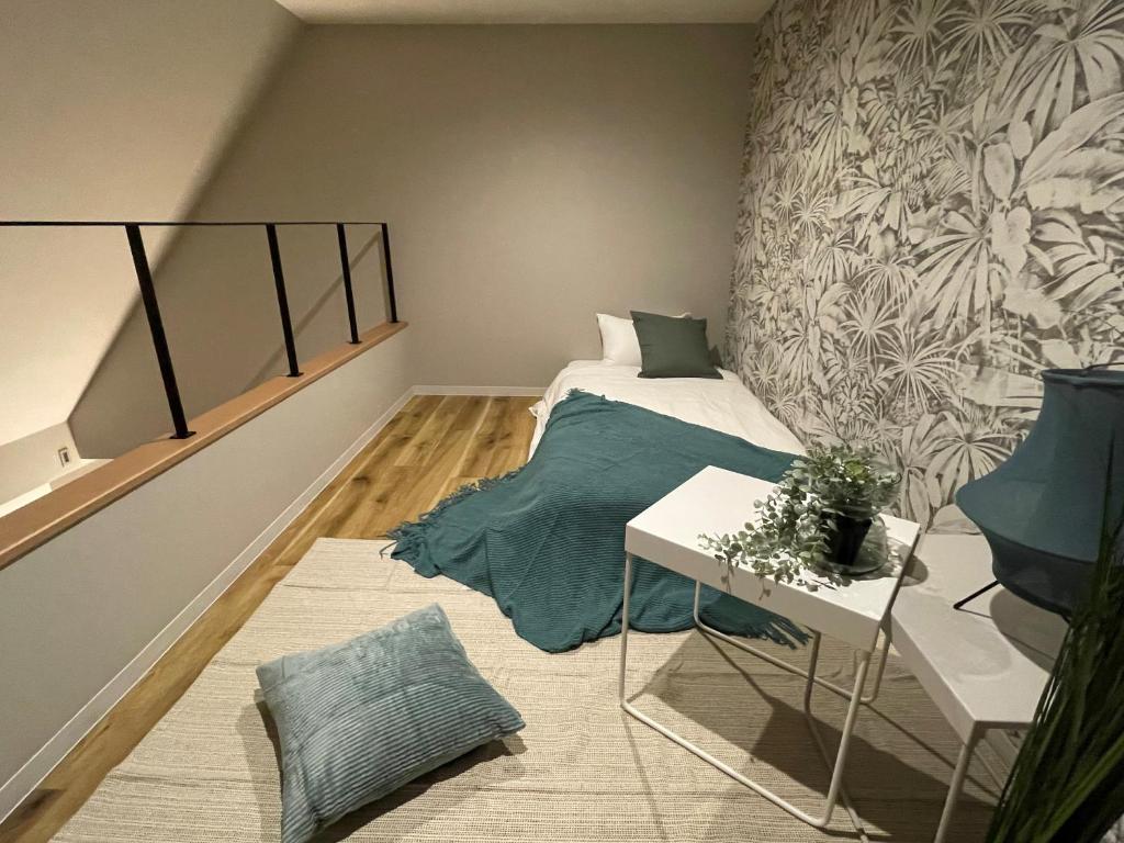 Posezení v ubytování R Hotel Namba