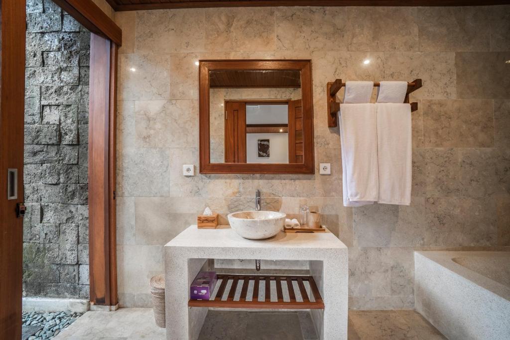 Koupelna v ubytování Gigimas Private Villa