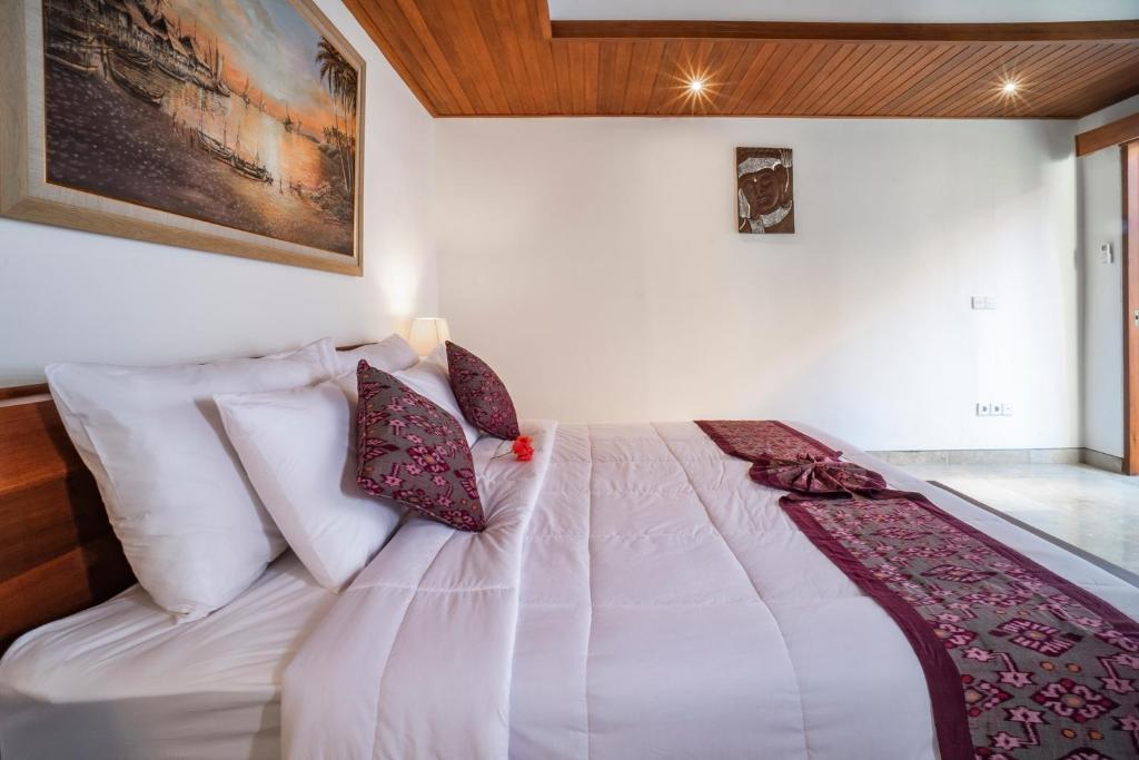 Postel nebo postele na pokoji v ubytování Gigimas Private Villa