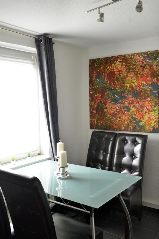 Posezení v ubytování Wohnung Steuerbord