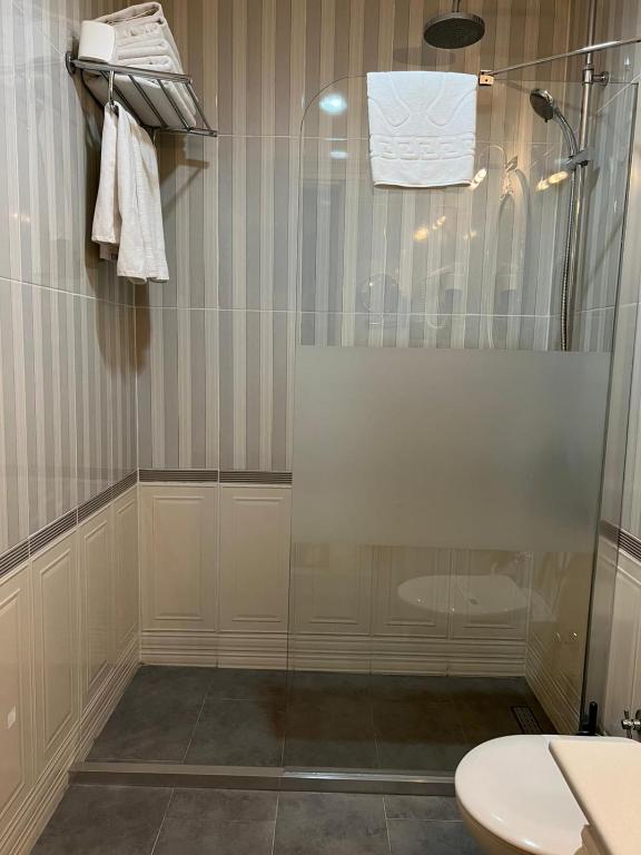 Koupelna v ubytování Muyan Suites