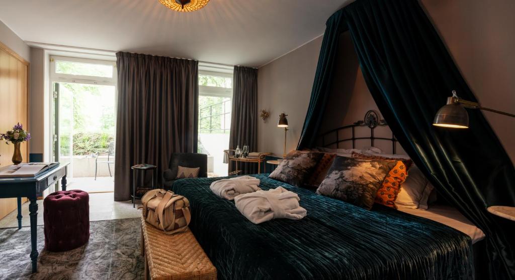 Posezení v ubytování Näsby Slott