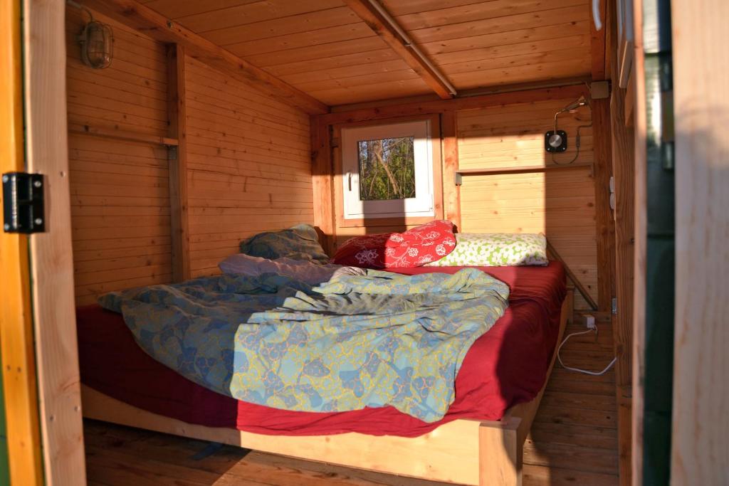 Postel nebo postele na pokoji v ubytování THE TENT - Youth Only - Buchung leider nur bis 30 Jahre möglich!