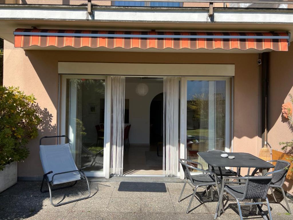 Patio nebo venkovní prostory v ubytování Muralto - Locarno: Miramonti Apt.5