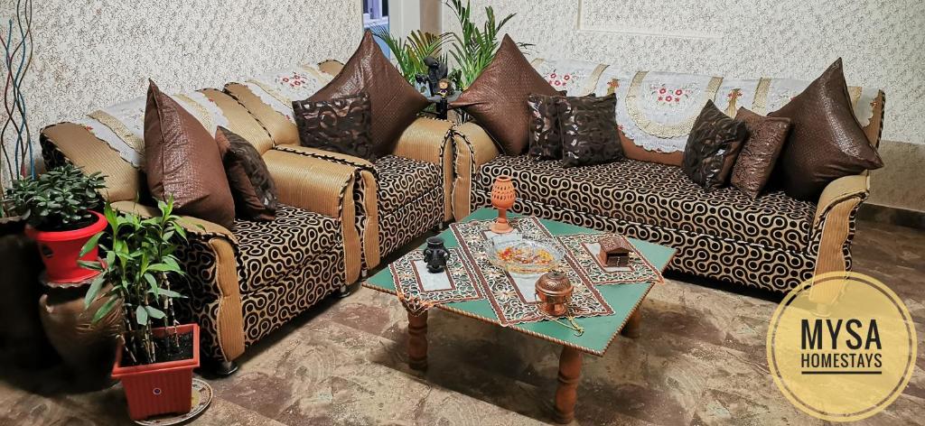 Posezení v ubytování Mysa Maya Homestay