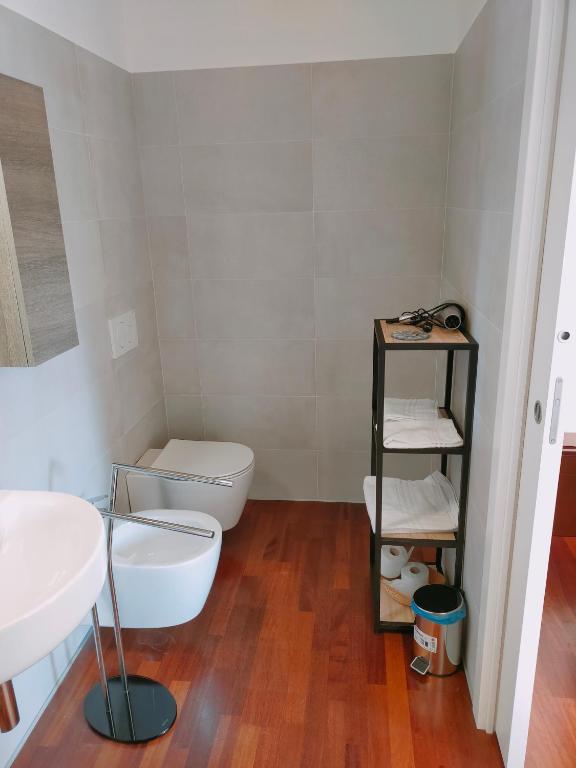 A bathroom at Ca' Palazzo