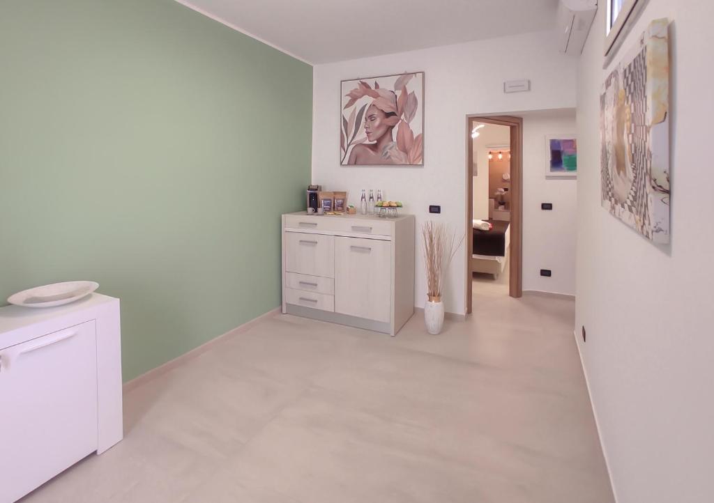 Kuchyň nebo kuchyňský kout v ubytování Althea B&B a Reggio Calabria
