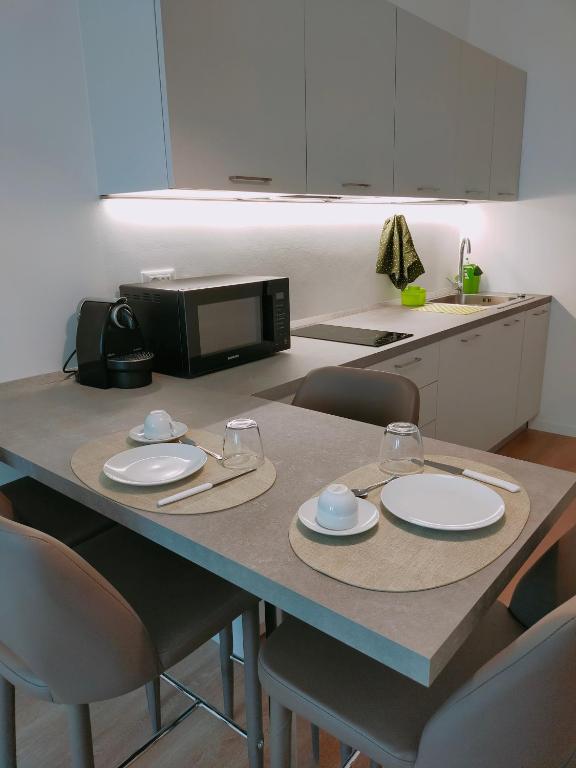 A kitchen or kitchenette at Ca' Palazzo