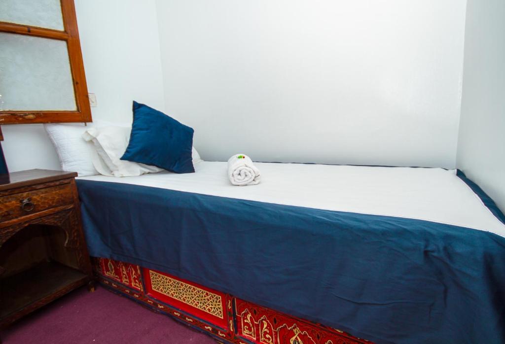 Hotel Al kassabaにあるベッド