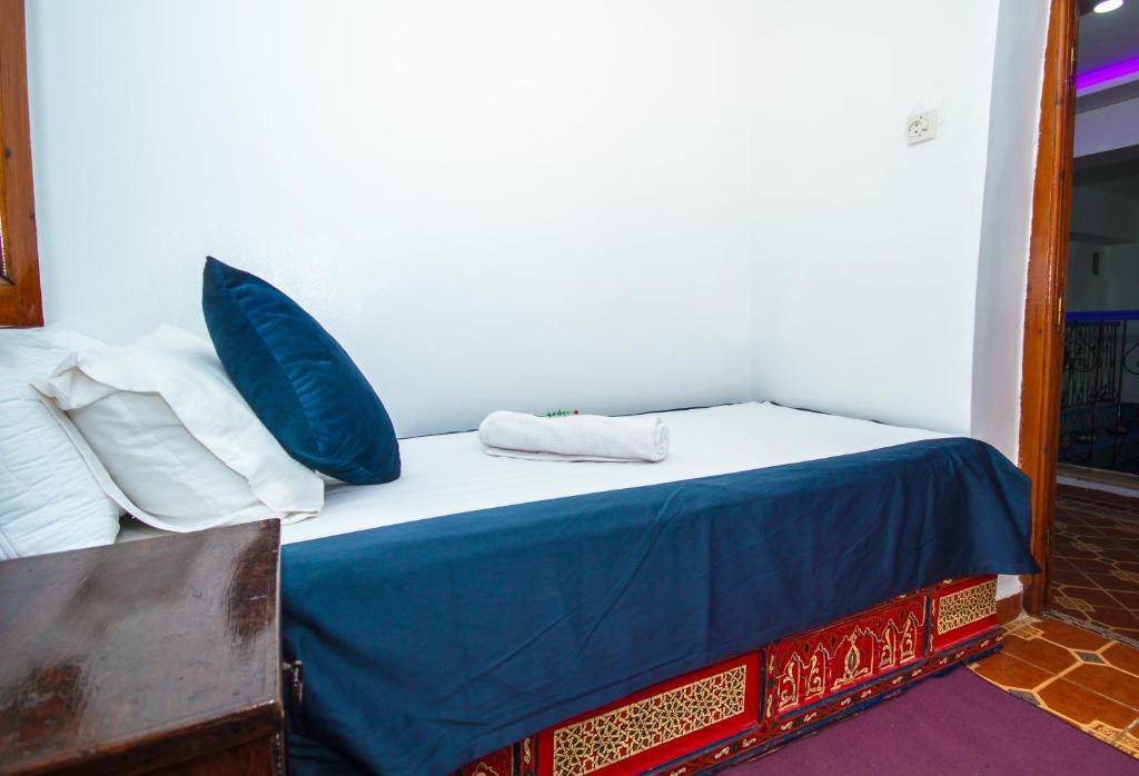 Hotel Al kassabaにあるベッド
