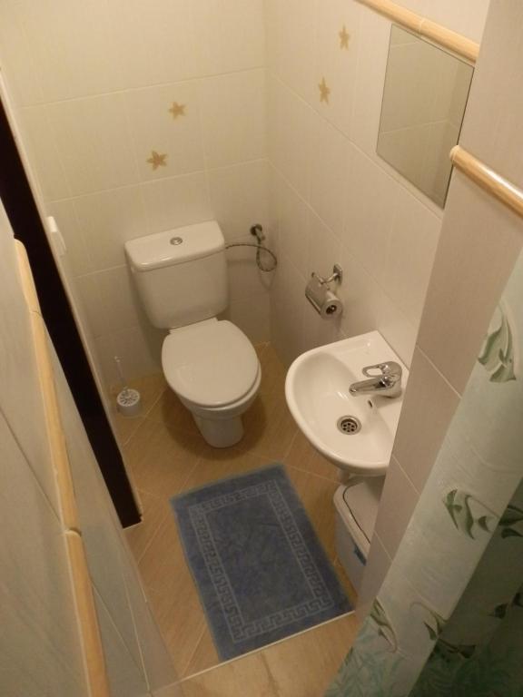 Kúpeľňa v ubytovaní Hotel Gól Prostějov