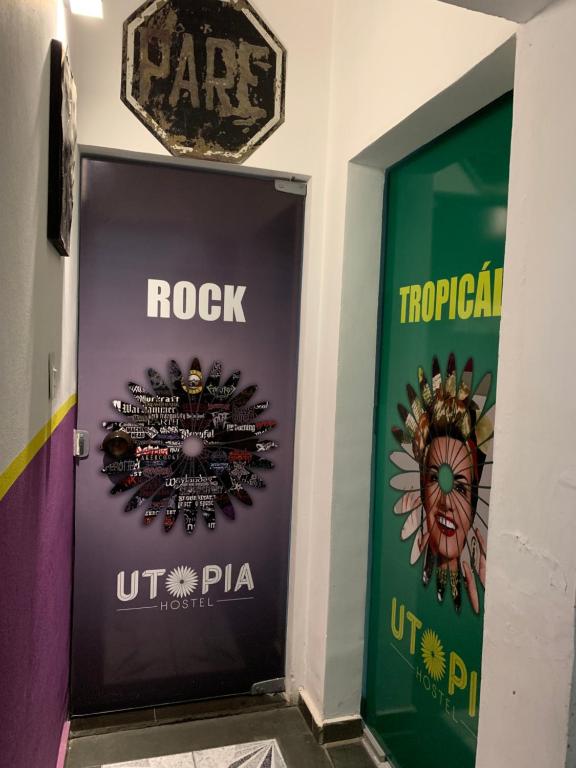 Certifikát, hodnocení, plakát nebo jiný dokument vystavený v ubytování Utopia Hostel