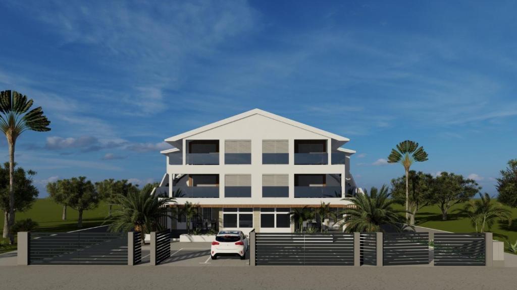 Budova, kde se apartmán nachází