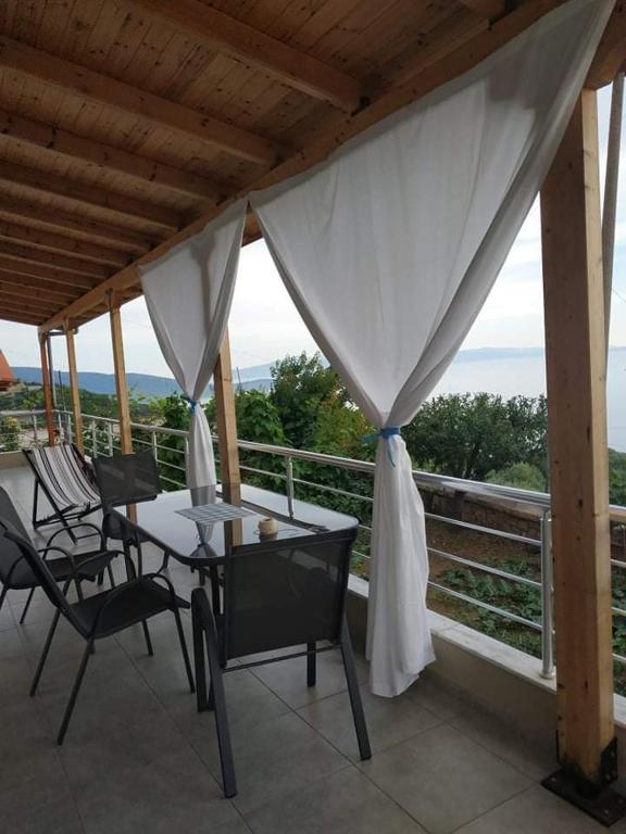 Balkón nebo terasa v ubytování VIEW Apartment LUKOVE