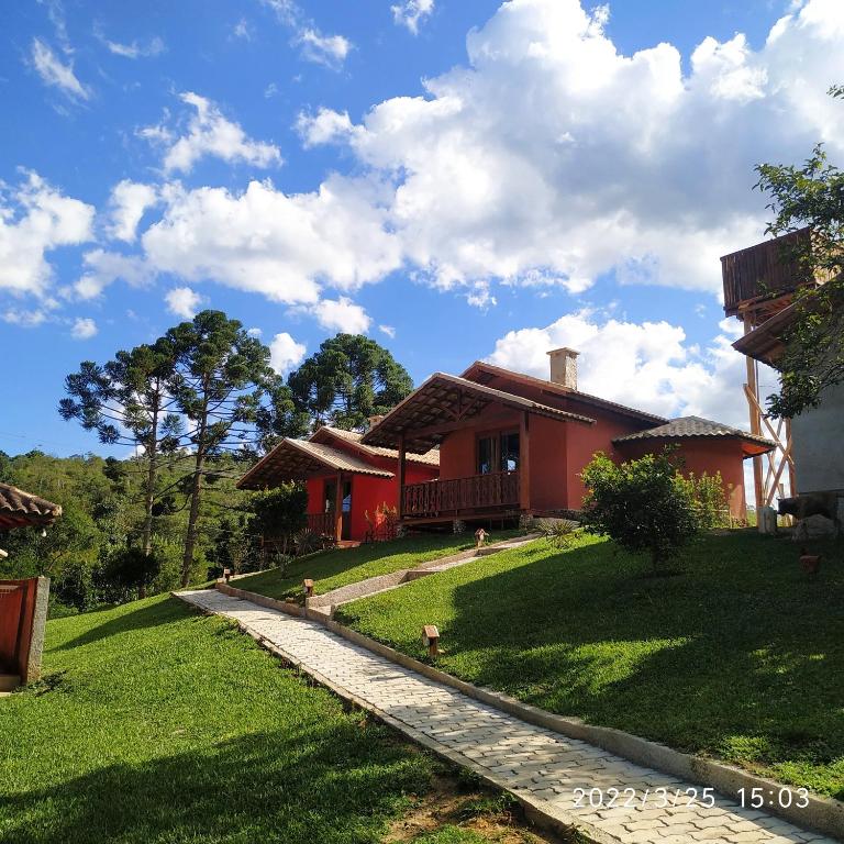 Zahrada ubytování Pousada Vale da Cachoeira