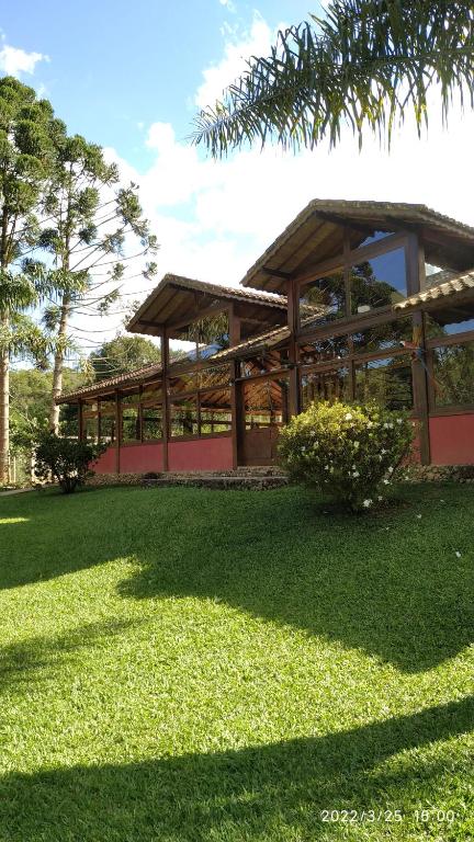 Zahrada ubytování Pousada Vale da Cachoeira