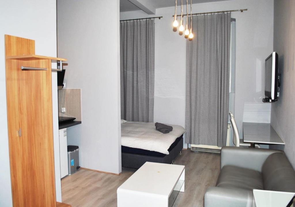 Studio Apartament Centrum Katowice - Camera Doppia O Gemella Deluxe