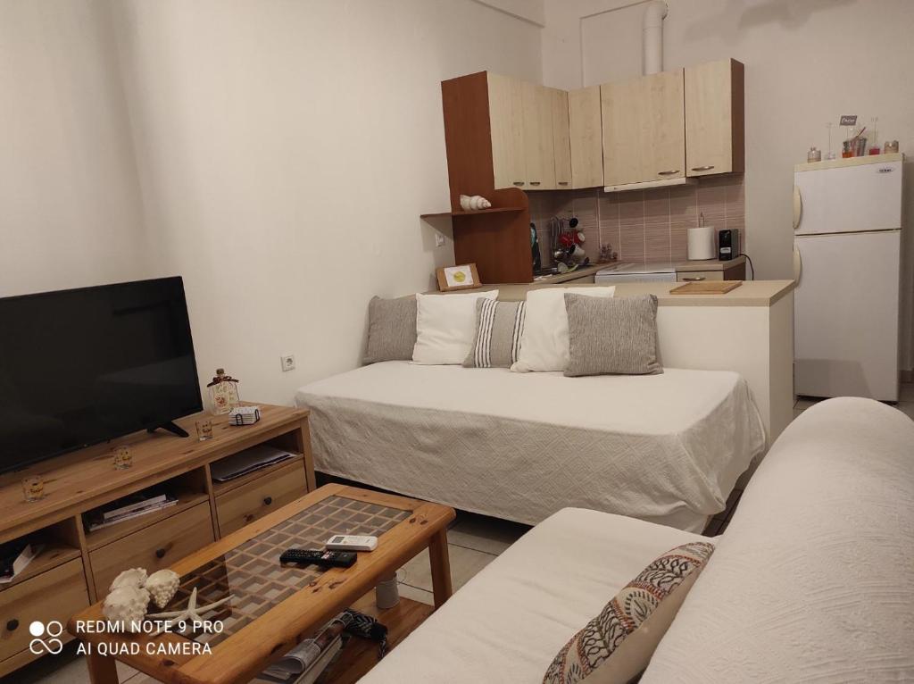 TV a/nebo společenská místnost v ubytování Best spot