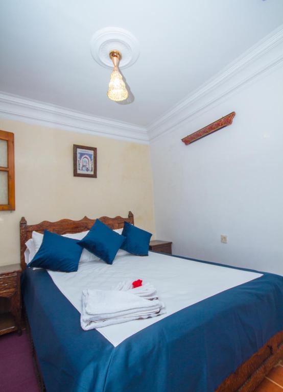 Hotel Al kassabaにあるベッド