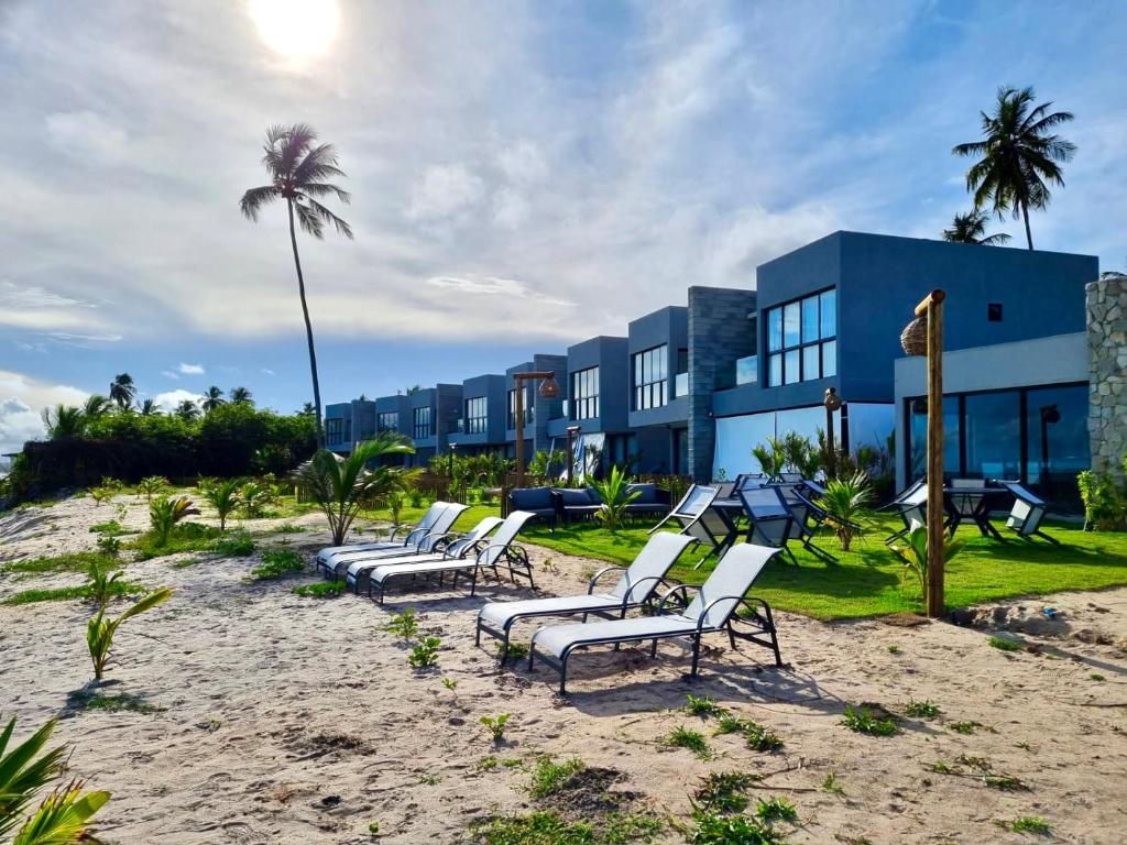 Το κτήριο όπου στεγάζεται  η παραθεριστική κατοικία