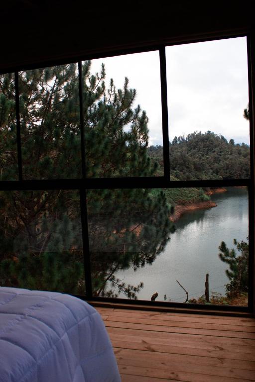 Paisaje cerca de este chalet de montaña