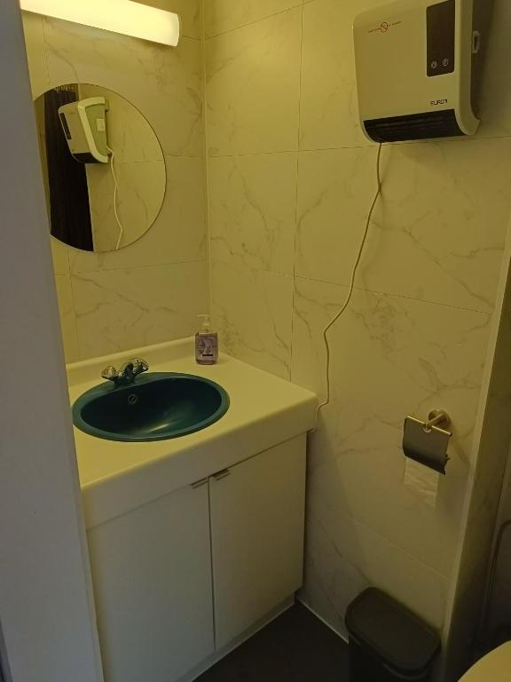 Koupelna v ubytování Apartment Sariks Place