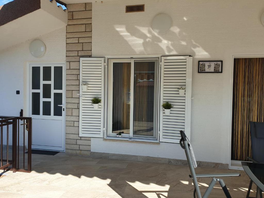 Balkón alebo terasa v ubytovaní Apartman Anabella