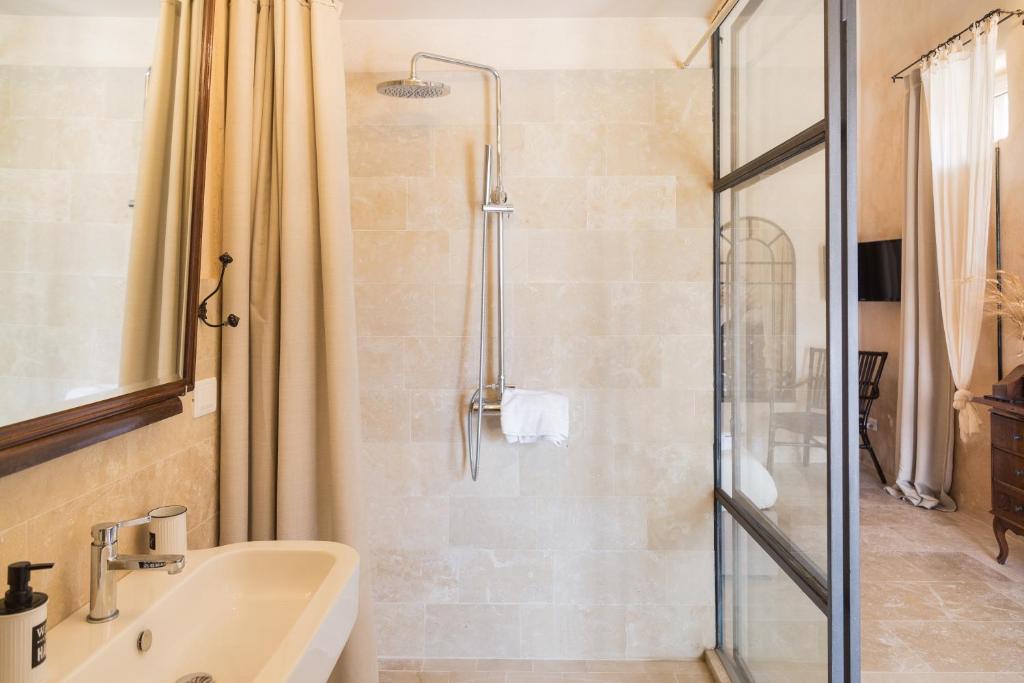 Ванная комната в Casette Marianeddi -Agriturismo Marianeddi
